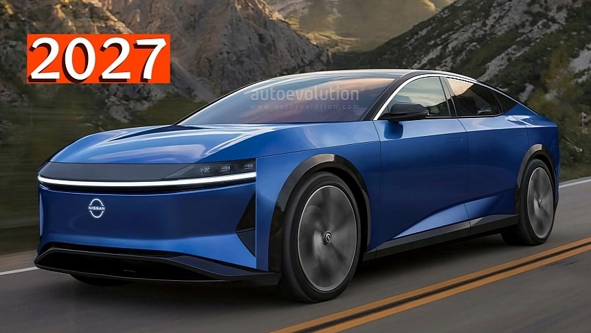 All New 2027 Nissan Maxima EV Rendering Nissan 39 s Boldest Sedan Yet 